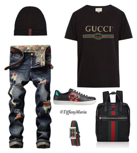 gucci dress for guys|gucci swag outfit for men.